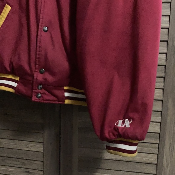 Vintage- Logo Athletic Washington Redskins Bomber Jacket - Picture 4 of 10